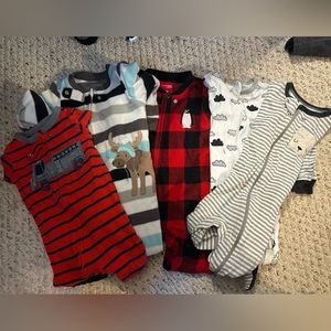 Footie Pajama bundle 12m